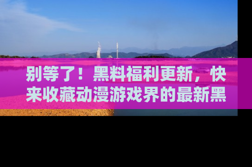 别等了！黑料福利更新，快来收藏动漫游戏界的最新黑料吧！