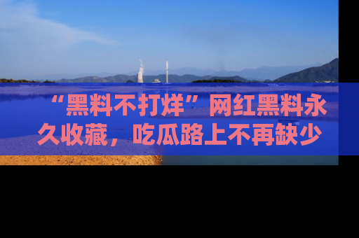 “黑料不打烊”网红黑料永久收藏，吃瓜路上不再缺少惊喜与乐趣