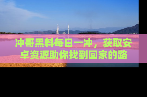冲哥黑料每日一冲，获取安卓资源助你找到回家的路