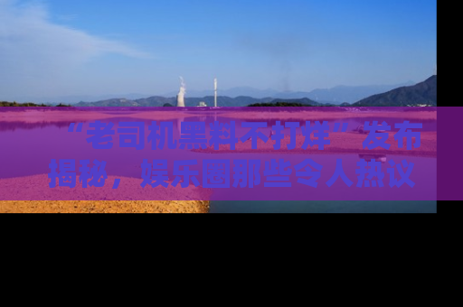 “老司机黑料不打烊”发布揭秘，娱乐圈那些令人热议的黑暗秘密！