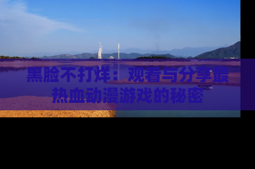 黑脸不打烊：观看与分享最热血动漫游戏的秘密