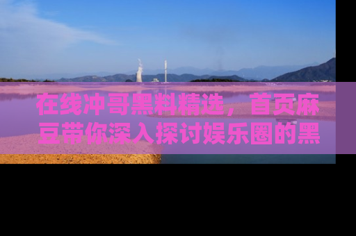 在线冲哥黑料精选,首页麻豆带你深入探讨娱乐圈的黑暗面